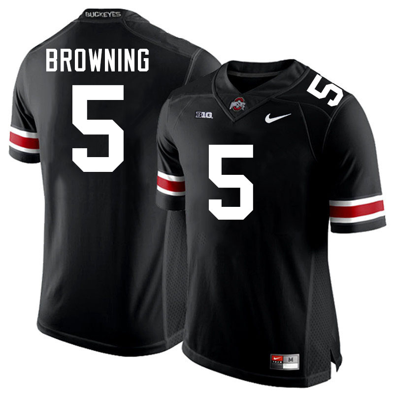 Baron Browning Ohio State Buckeyes Jersey College Football Uniforms-Black